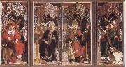 Altarpiece of the Earyly Chuch Fathers, PACHER, Michael